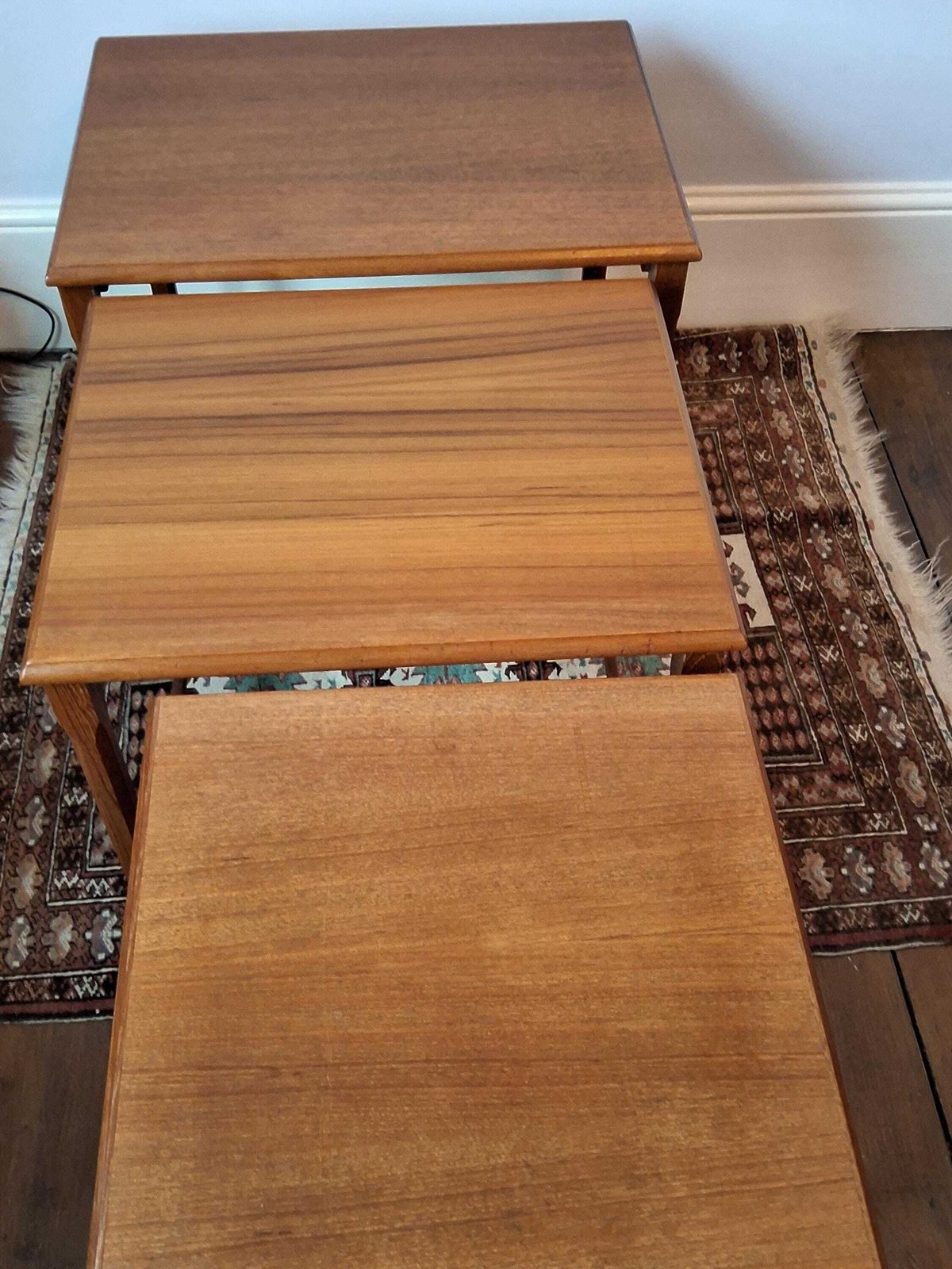 Vintage Nest Of Teak Coffee Tables. photo Furniture
