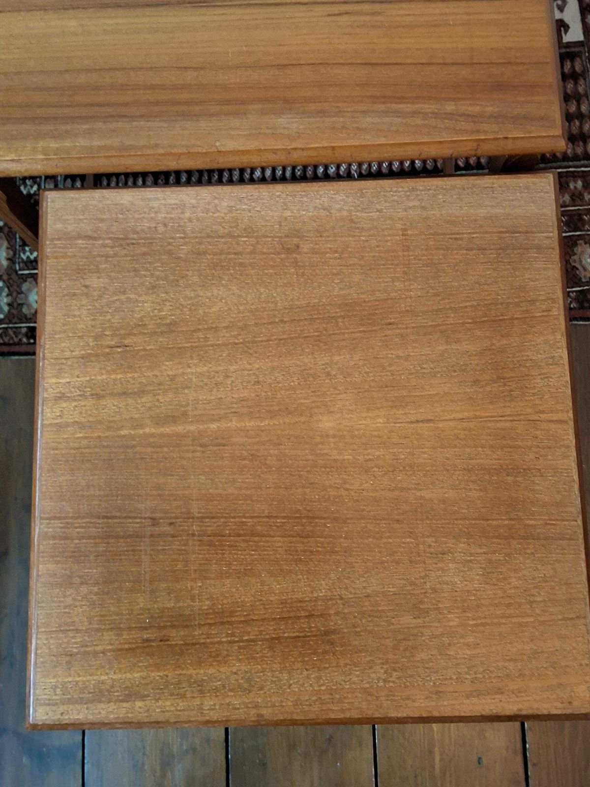 Vintage Nest Of Teak Coffee Tables. photo vintage
