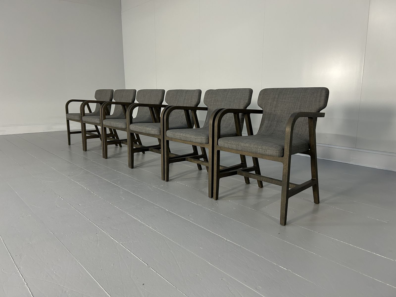 B&B Italia Maxalto "Fulgens Lx58" Dining Chairs X 6