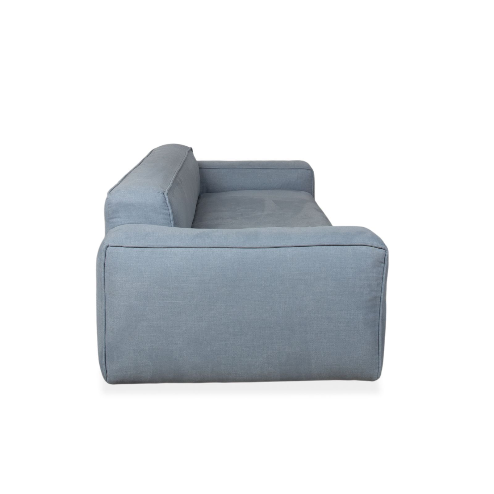 Canapé 2 places Freistil Rolf Benz 175 en tissu gris-bleu photo vintage