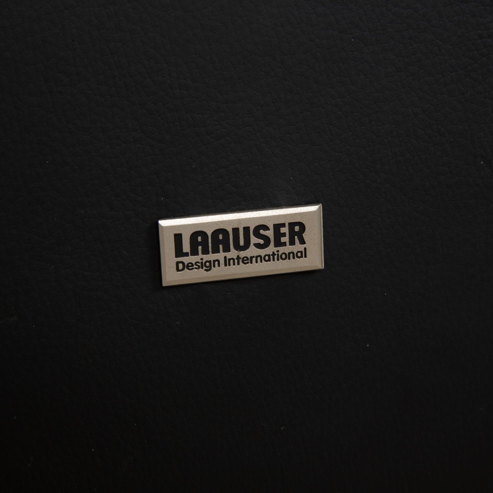 Fauteuil Lauuser Atlanta en cuir noir photo buy
