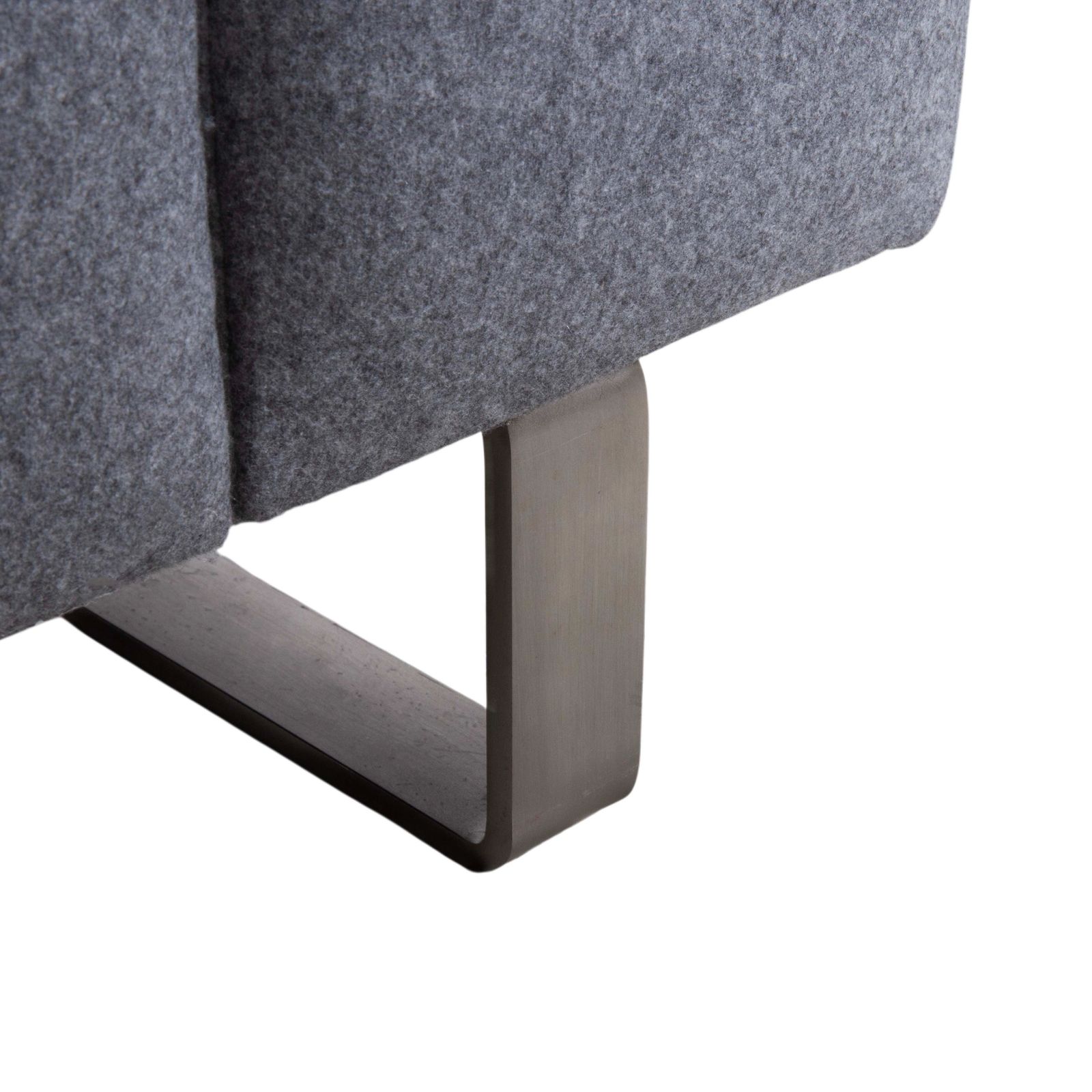 Canapé BoConcept Indivi 3 places en tissu gris photo vinterior