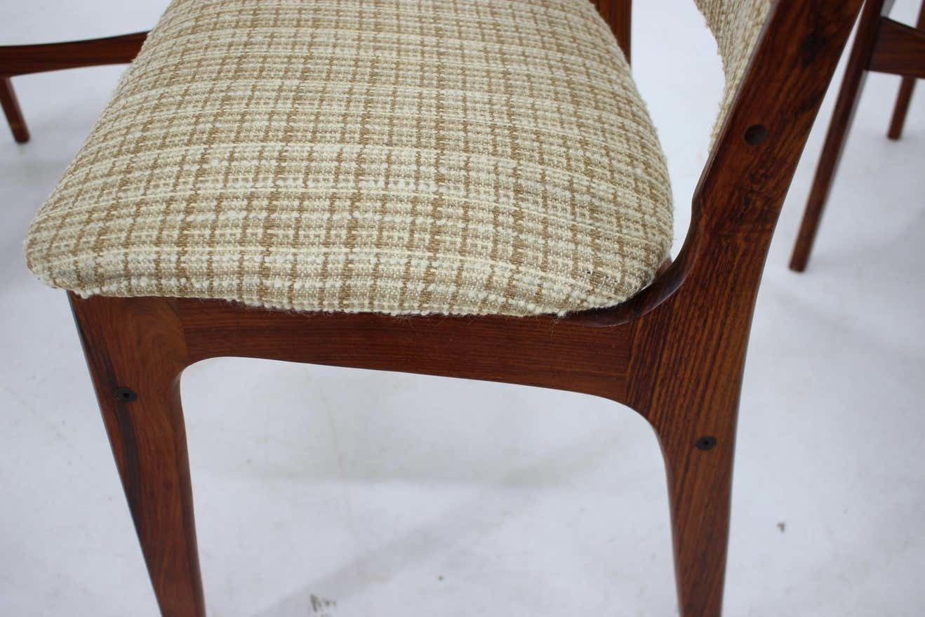 Meubels Johannes Andersen Eetkamerstoelen, Set Van 6, Denemarken, Ca. Jaren 1960 photo
