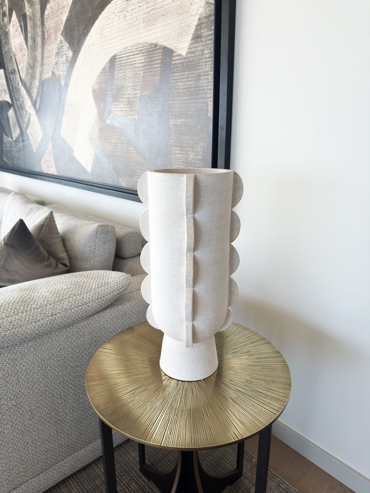 Stoneware Sculptural Vase By Eric Roinestad, V140 Design, 2019 photo vintage