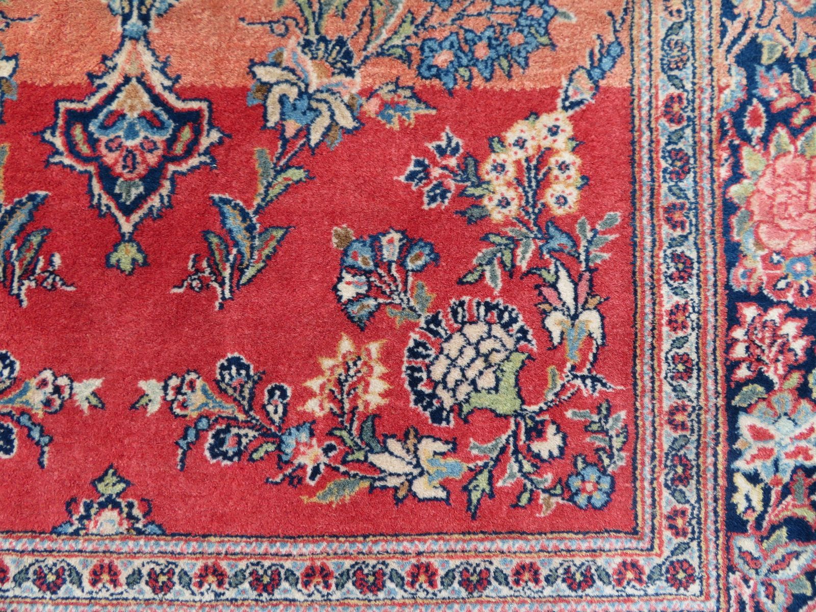photo furniture Antique Asian Pictorial Rug. 166cm X 104cm