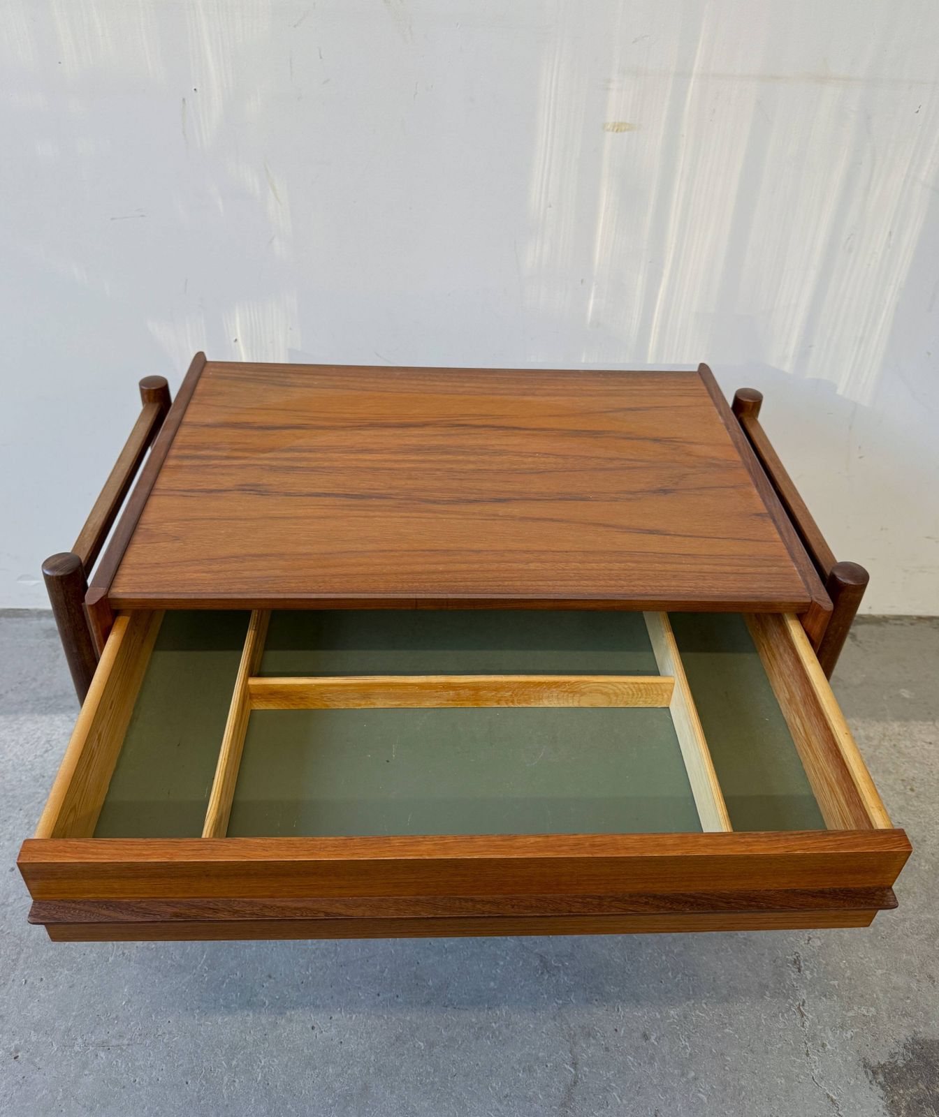 Furniture Mobile Sewing Table, N. Simonsen, Denmark 1960s, Mid Century, Vintage photo
