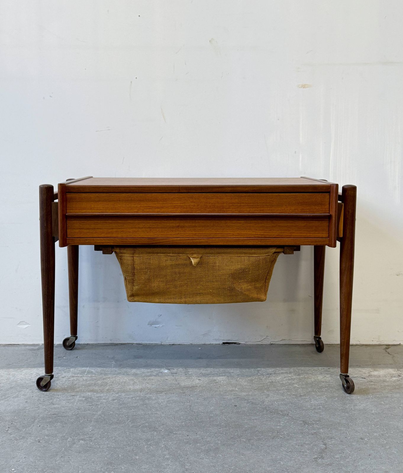 photo vinterior Mobile Sewing Table, N. Simonsen, Denmark 1960s, Mid Century, Vintage