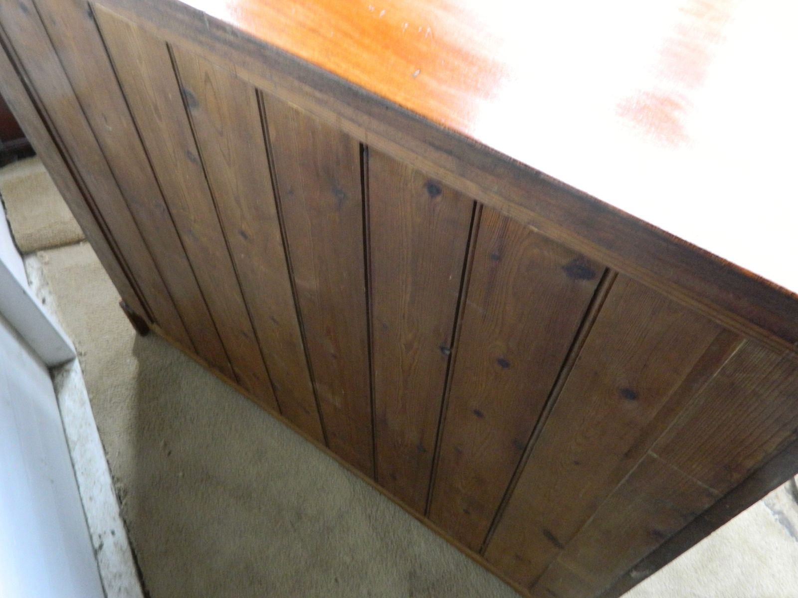 photo vintage Victorian Mahogany Chest Of Drawers