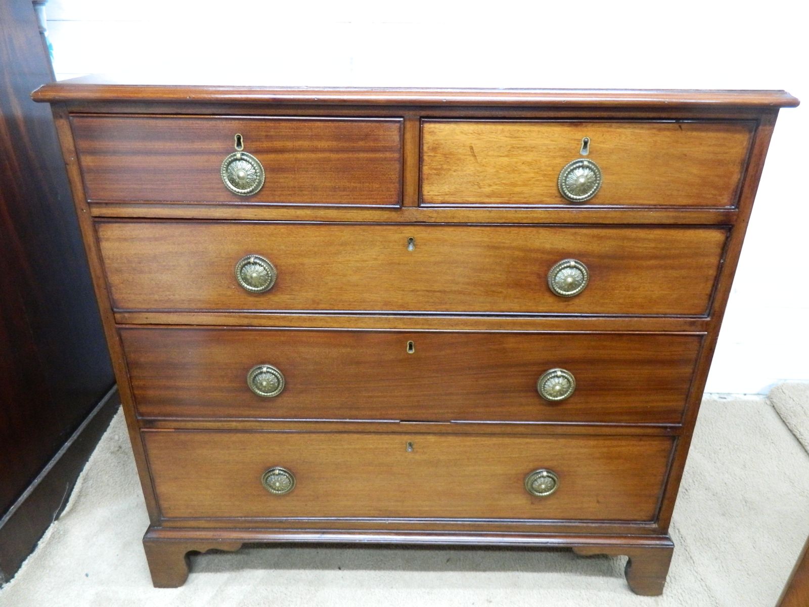 Edwardian Mahogany Chest Of Drawers photo furniture