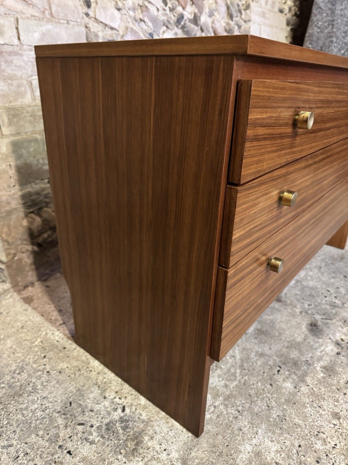 345.0 🚛 Modernist / Mid Century Teak Chest Of Drawers Danish Design / Wegner Ry photo