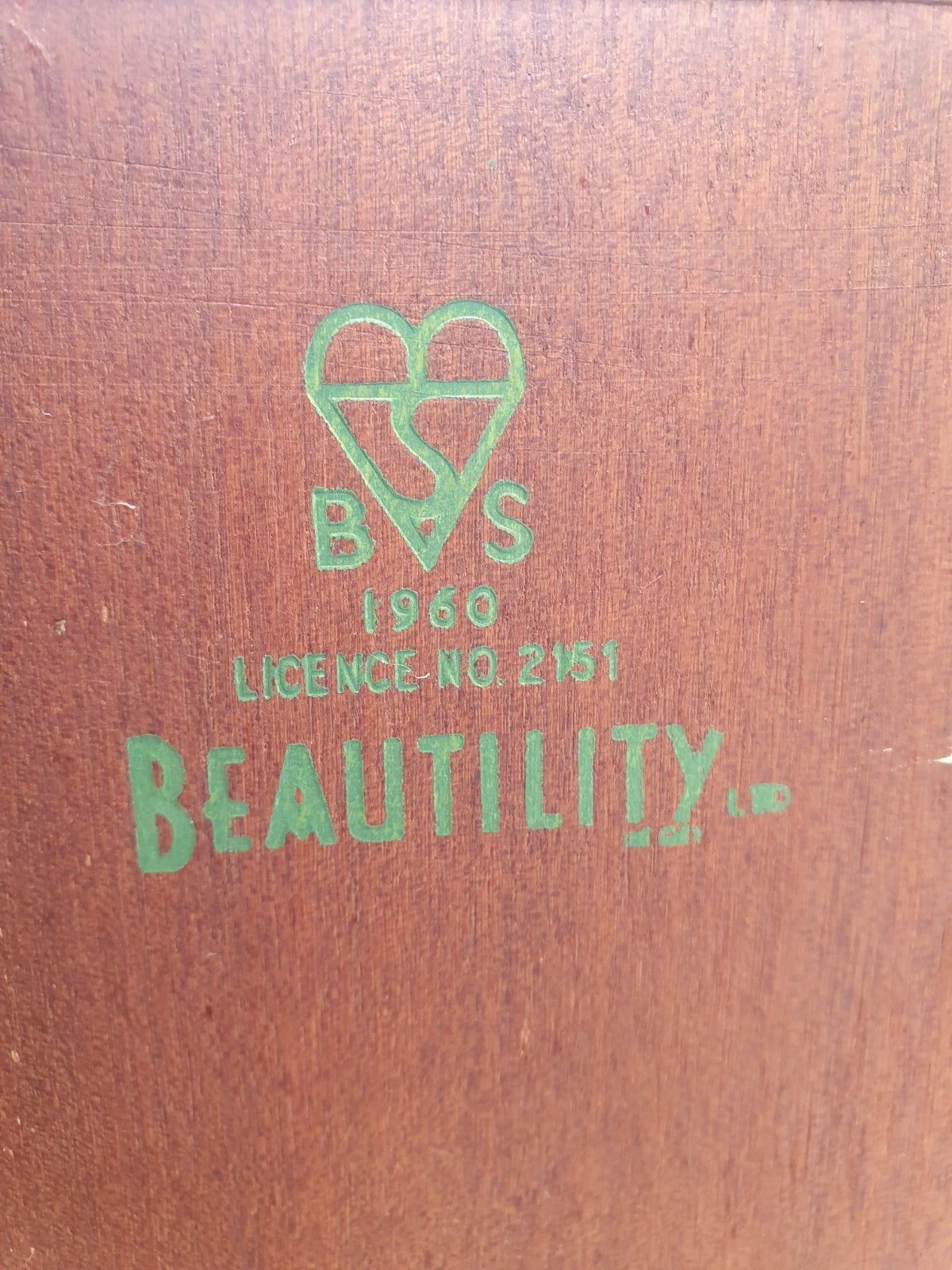 photo furniture Vintage Beautility Mid Century Oak Bookcase Cabinet
