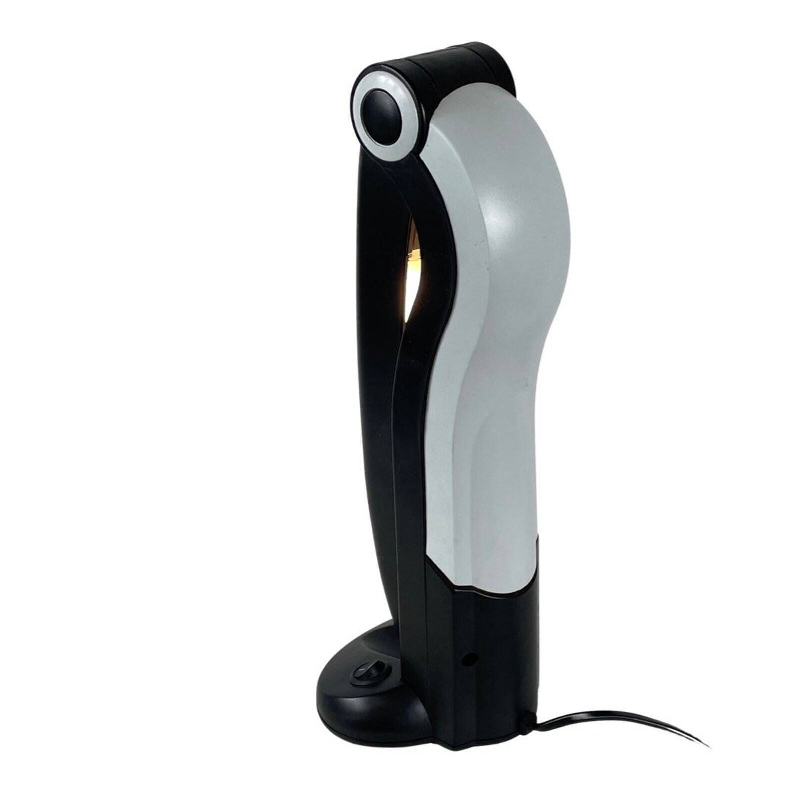 H. T. Huang   Toucan Lamp   Pop Art / Space Age Design   Black And White Edition Including New Bulb photo vinterior