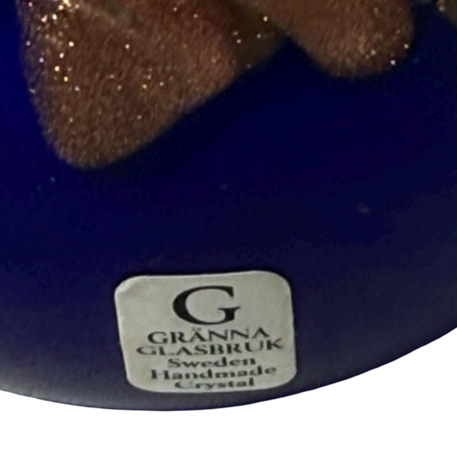 Handmade   Gränna Glasbruk Sweden   High Glossy / Sparkling   Paper Weight photo Home Decor