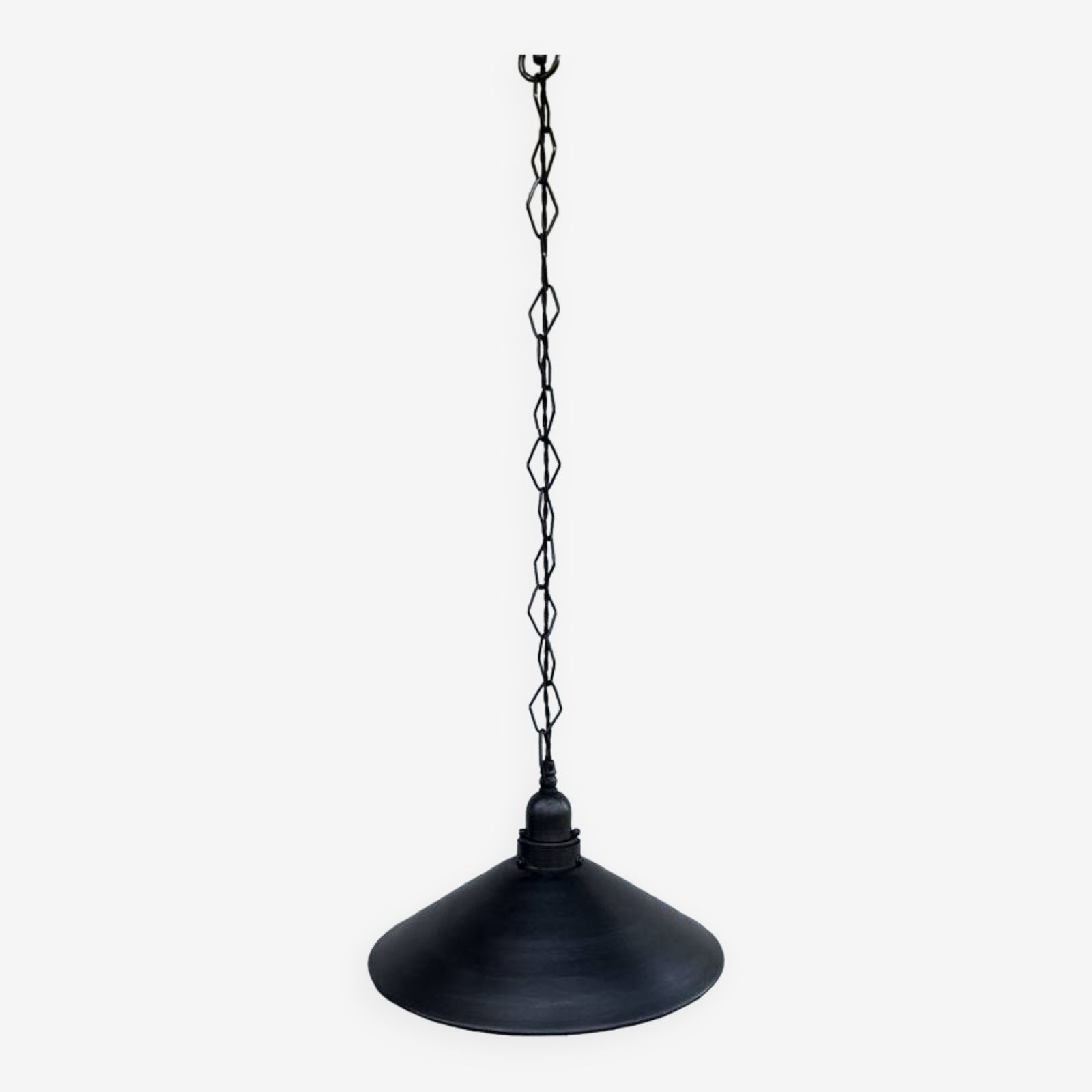 Industriële Metalen Hanglamp Met Spiegel