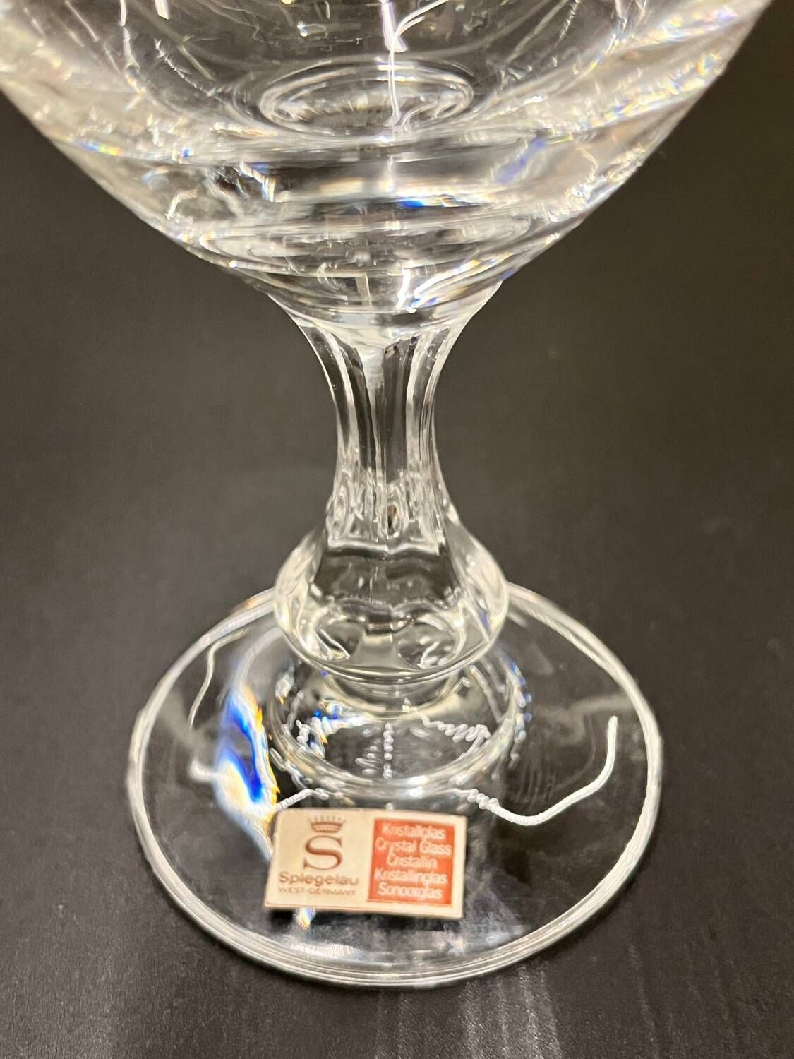 Set Of 6 Speigelau Crystal Glasse photo Home Decor
