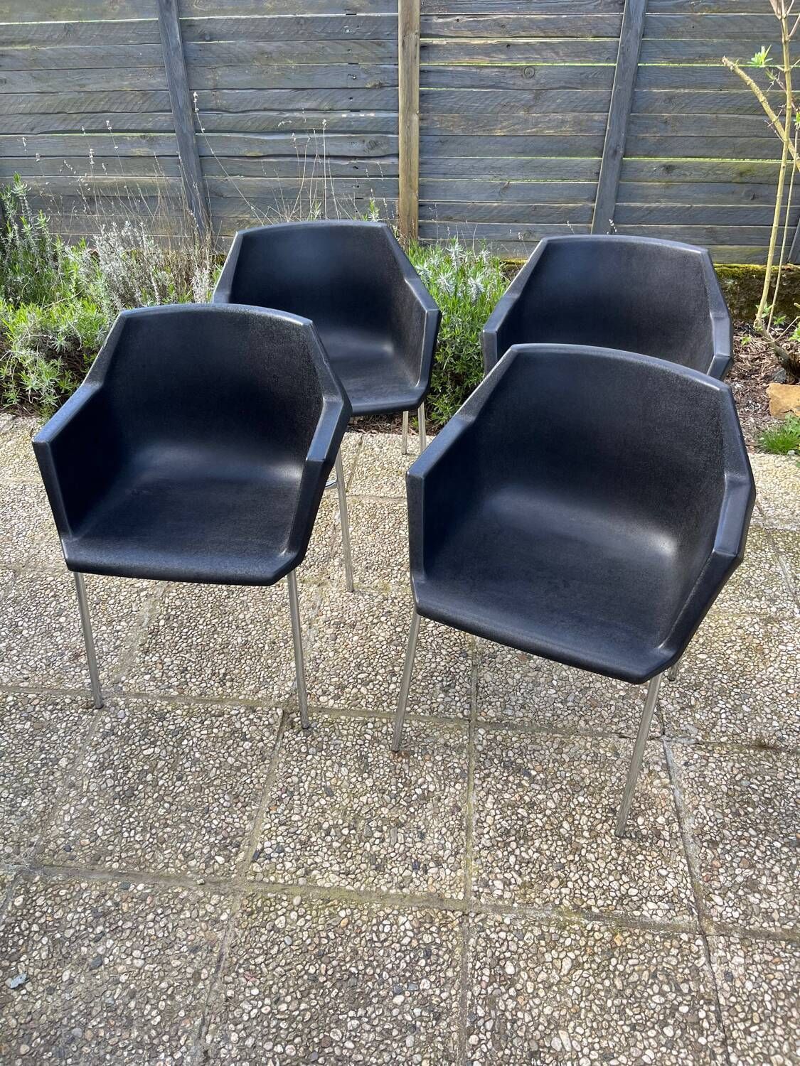 Set Of 4 "Golf" Armchairs, 1970s photo vinterior