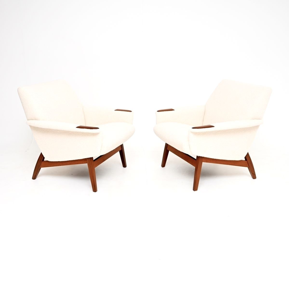Pair Of Danish Vintage Teak Armchairs photo furniture