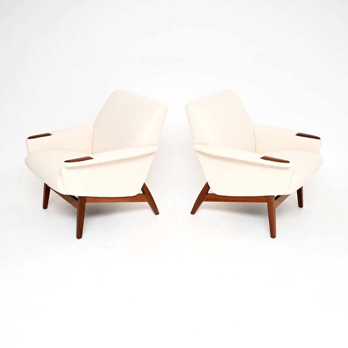 Pair Of Danish Vintage Teak Armchairs photo Furniture