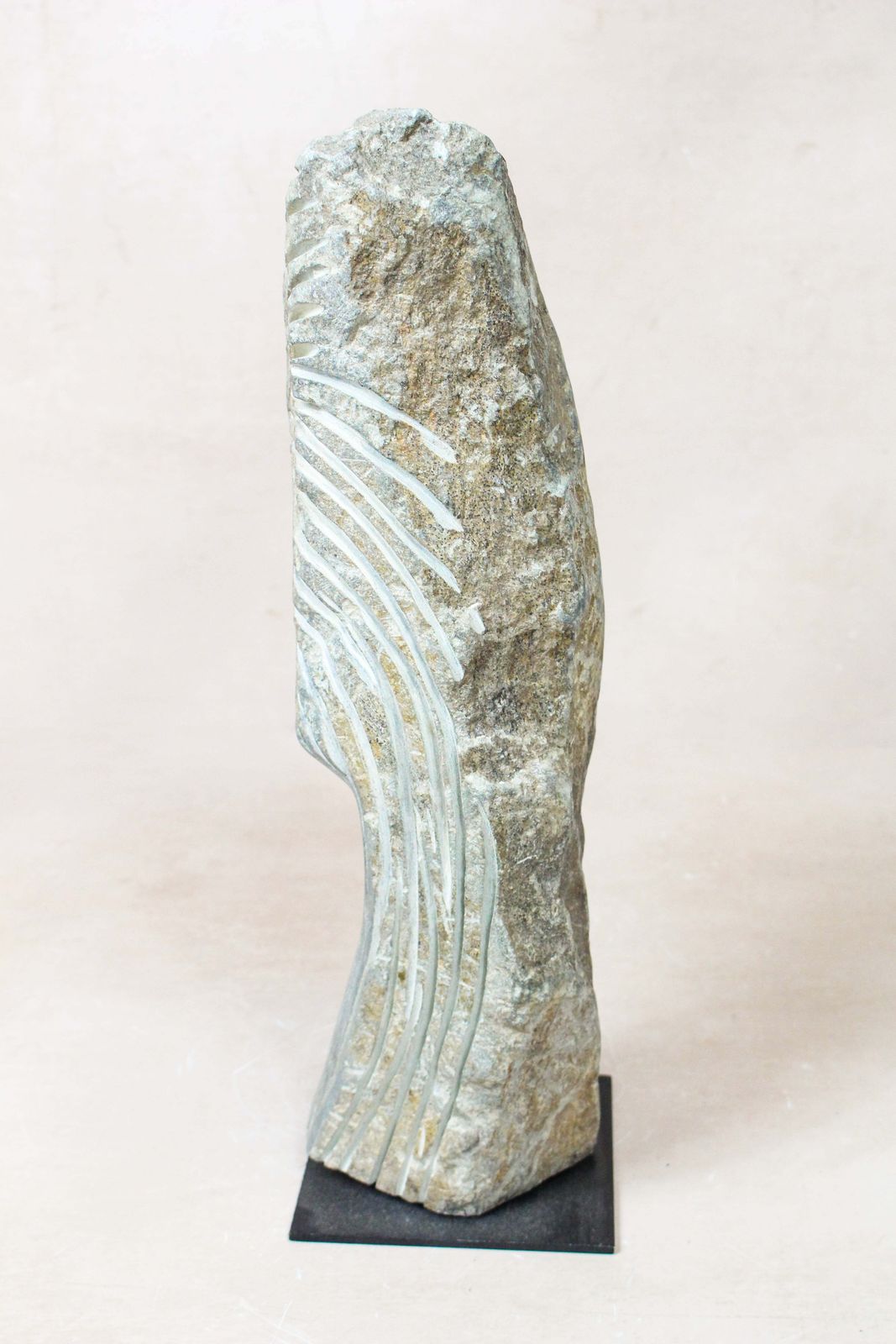 Stone Head Sculpture By Rizimu Chiwawa Zimbabwe 3112 photo for sale