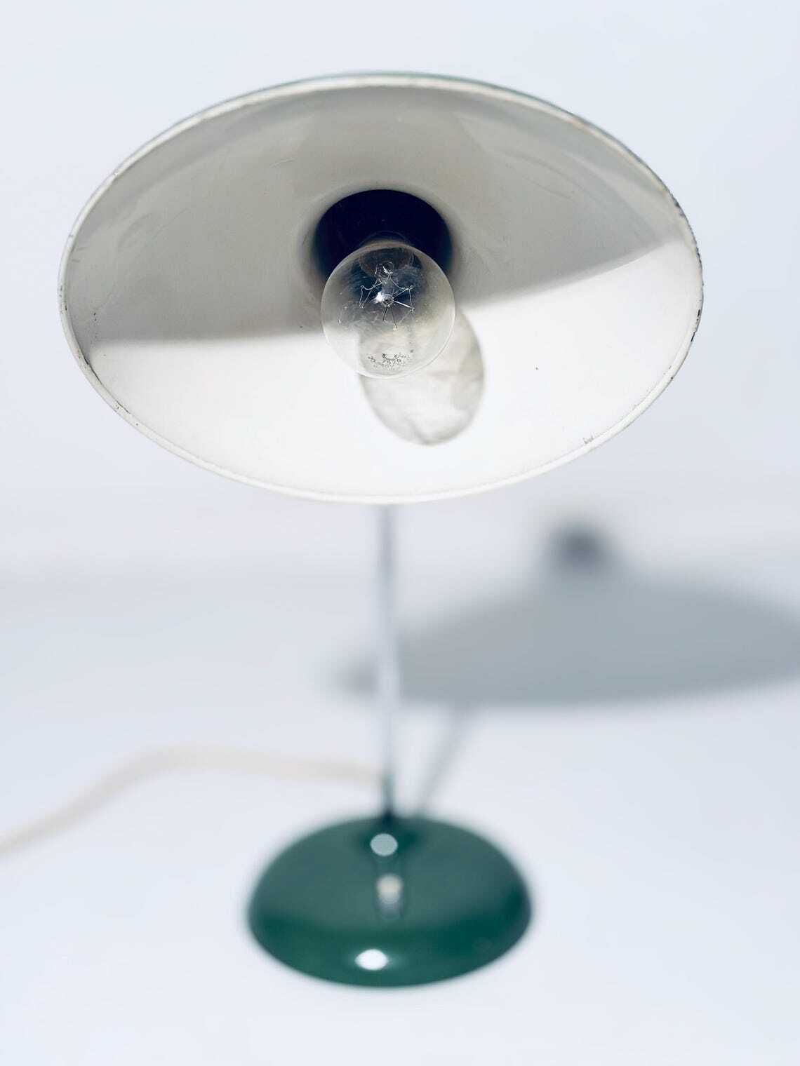 Kaiser Idell Green Desk Lamp Bauhaus  Christian Dell Model 6786 Vintage Decor 1950s photo buy