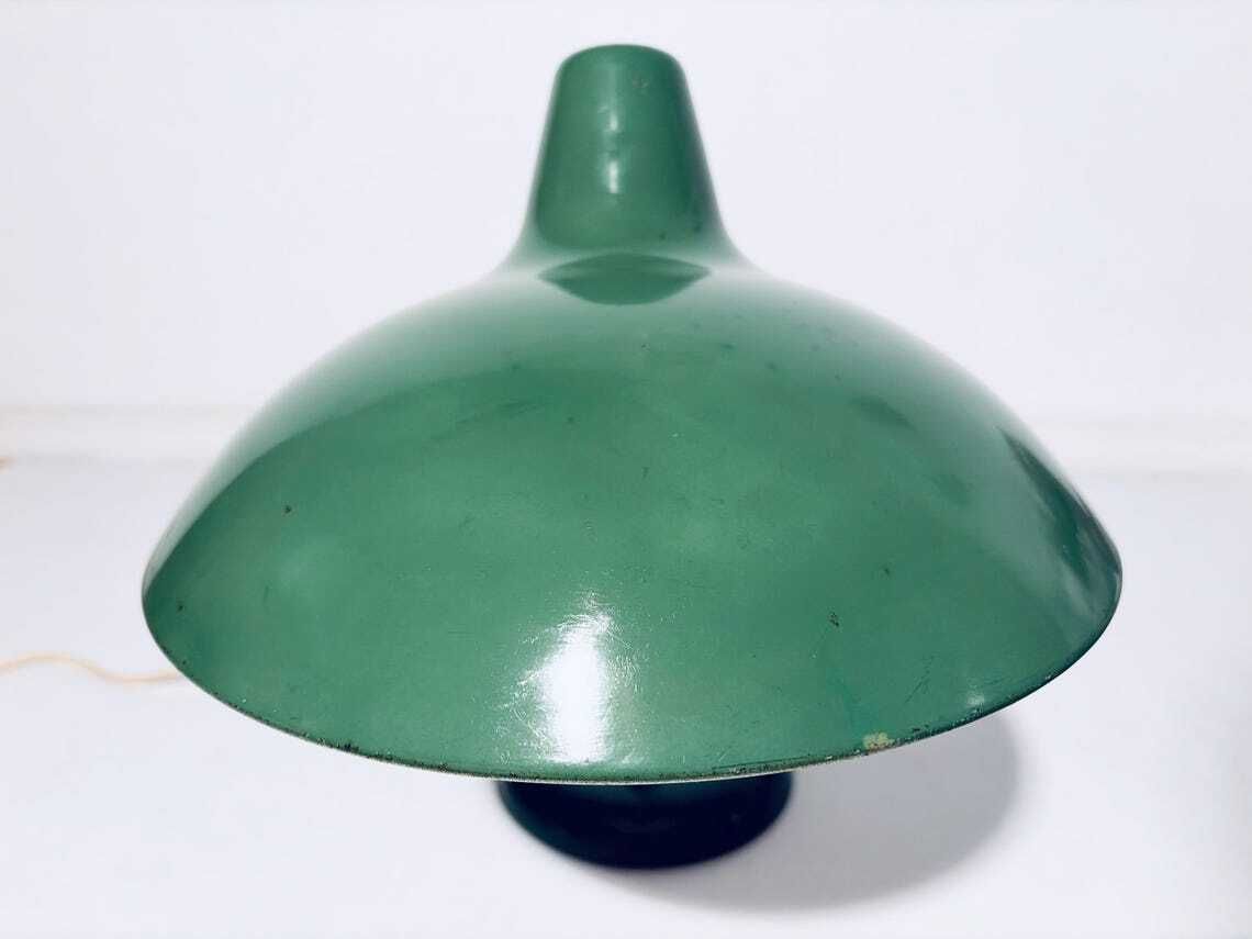 photo furniture Kaiser Idell Green Desk Lamp Bauhaus  Christian Dell Model 6786 Vintage Decor 1950s