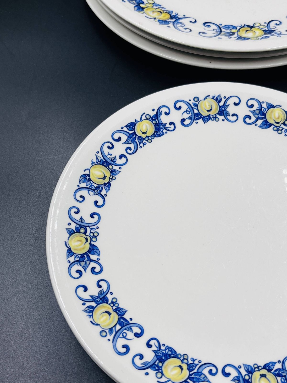 Set Van 9 Vintage Cadiz Borden – Villeroy & Boch – Jaren 1960–1970 photo vintage