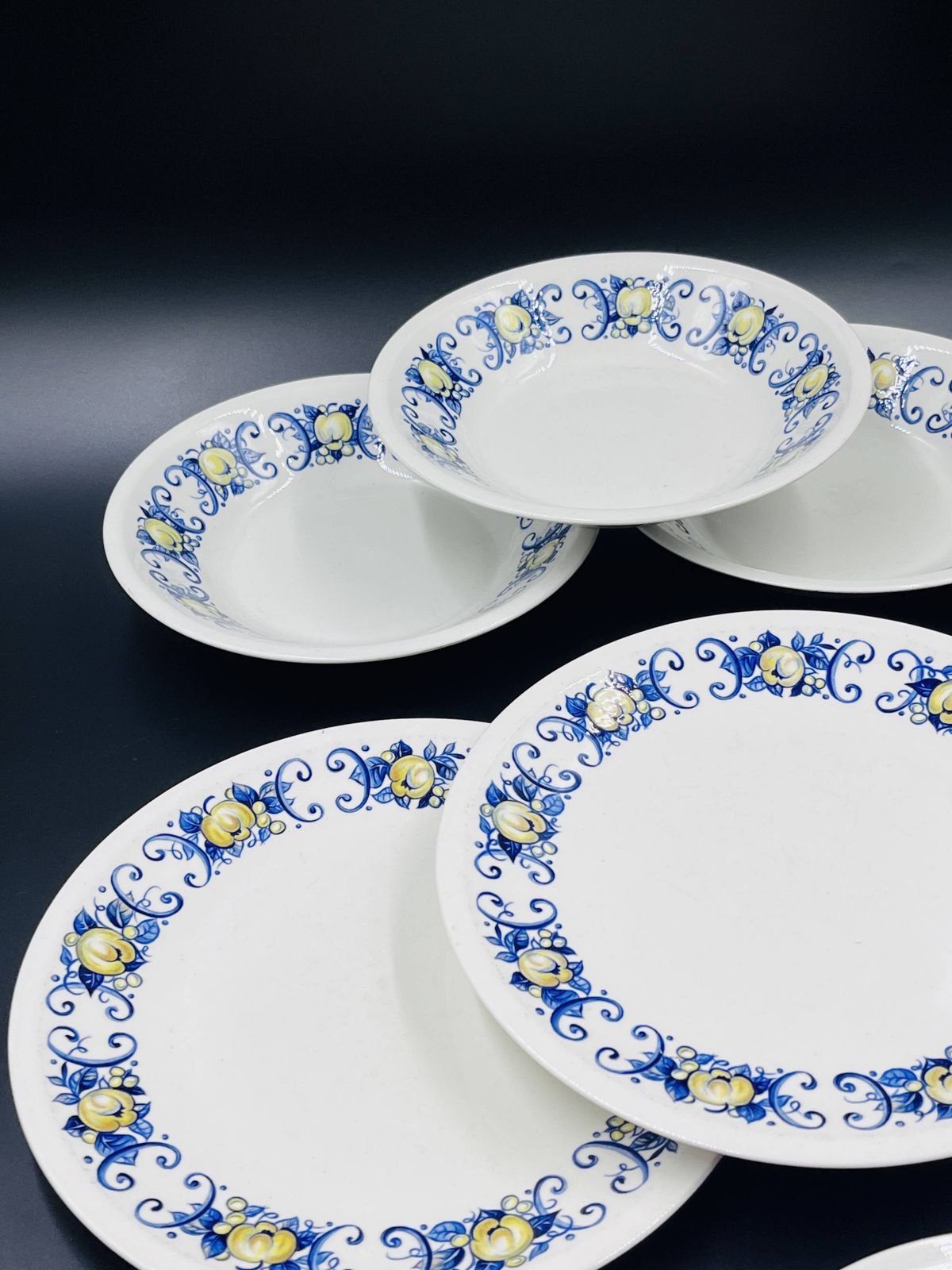 129.0 Set Van 9 Vintage Cadiz Borden – Villeroy & Boch – Jaren 1960–1970 photo