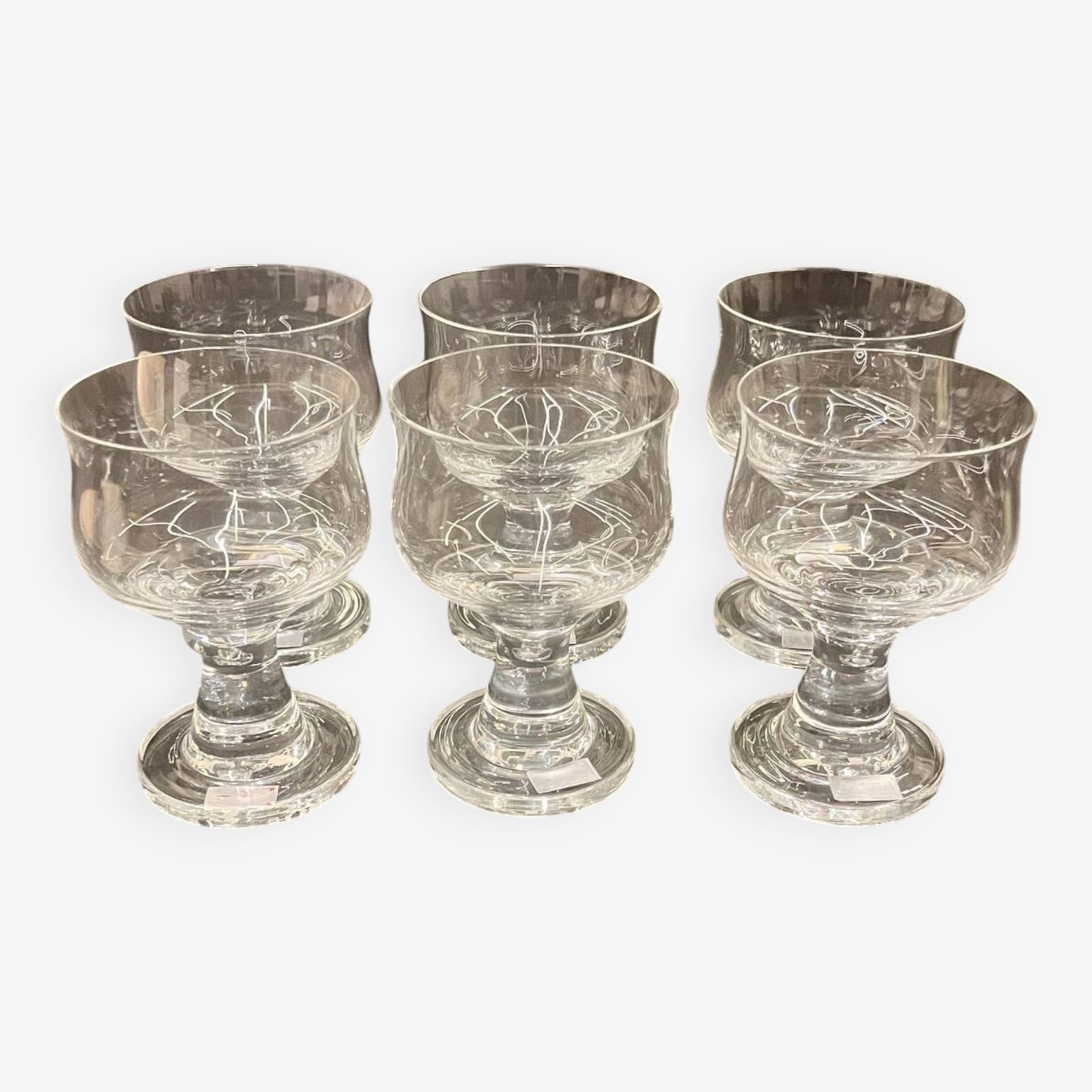 Set Van 6 Spiegelau Kristallen Glazen