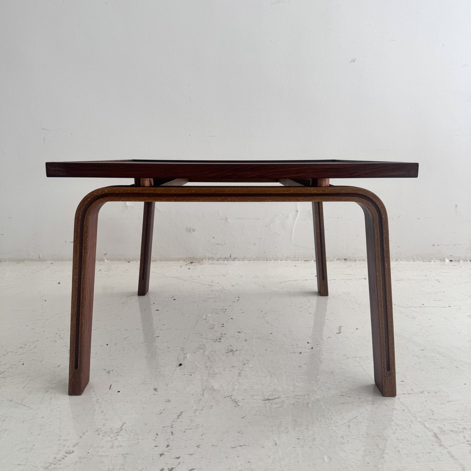 1960s Danish St Catherines College Rosewood Side Table Arne Jacobsen For Fritz Hansen photo vintage
