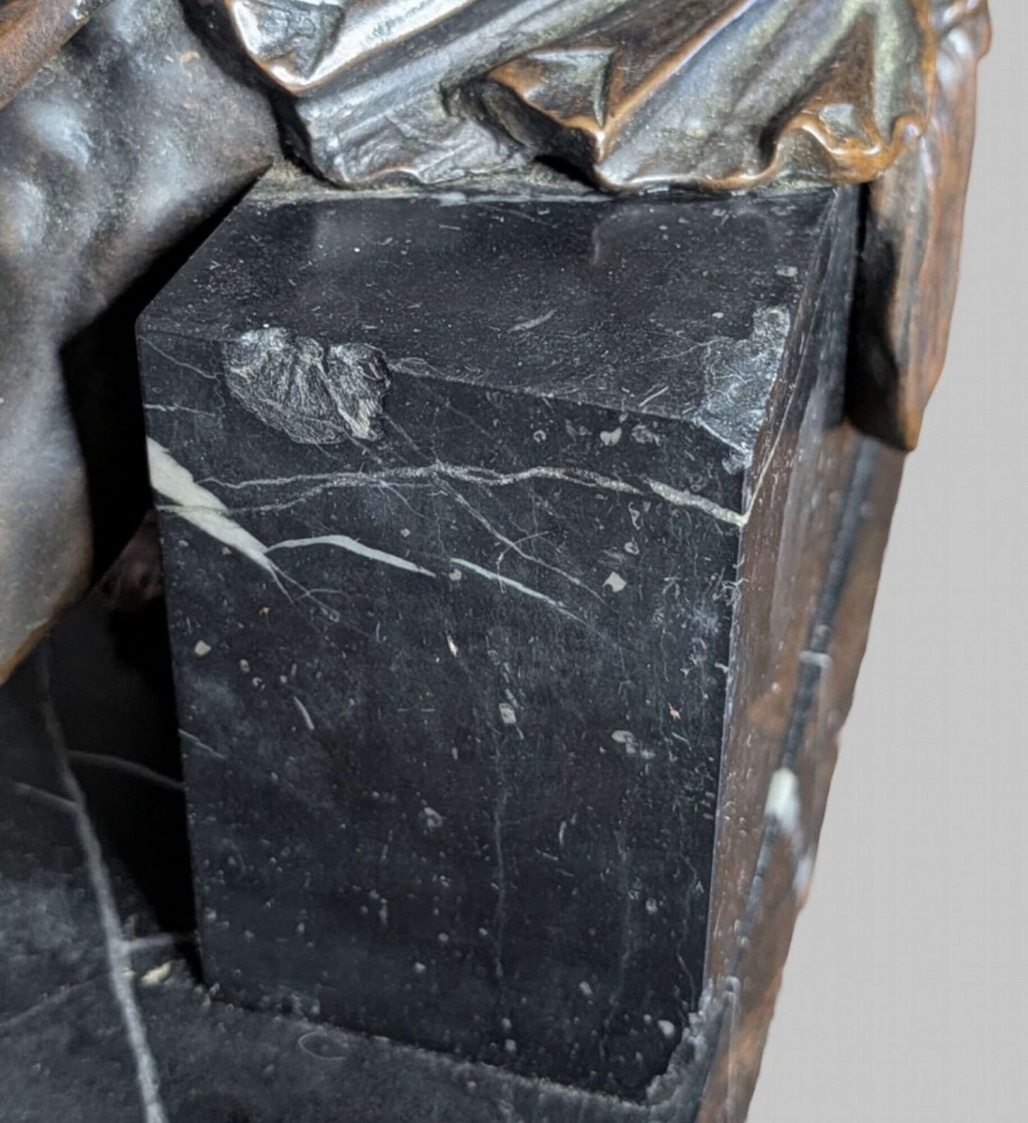 Art A Wonderful 19thc Bronze Of Ajax The Great photo