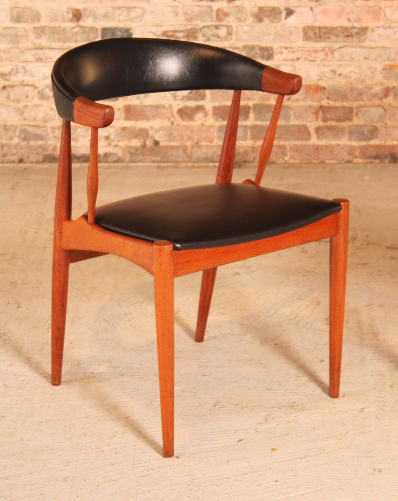 Set Of 4 Danish Mid Century Model Ba113 Teak Dining Chairs/Armchairs Designed By Johannes Andersen For Brdr Andersen, Circa 1960s photo Furniture