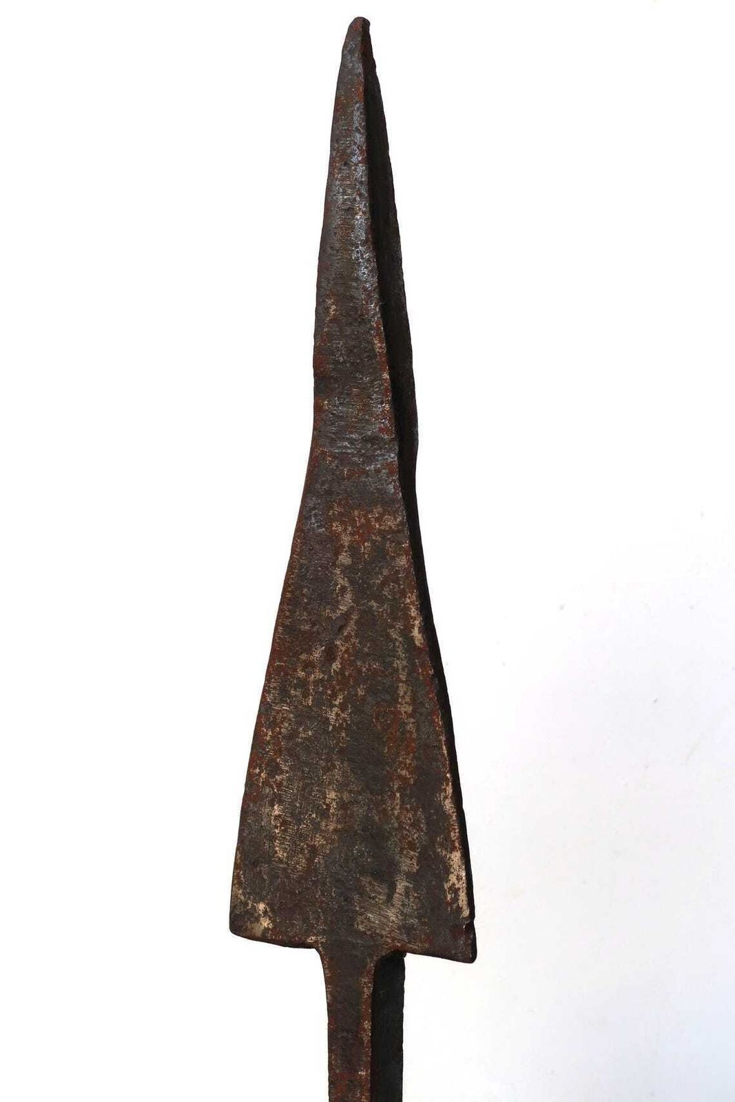 photo for sale French Huge Brutalist Wrought Iron Candle Holder Spear By Leopold Gest,  1950s / Candleholder Minimalist Brut Brutalist  Brutalism Home Decor