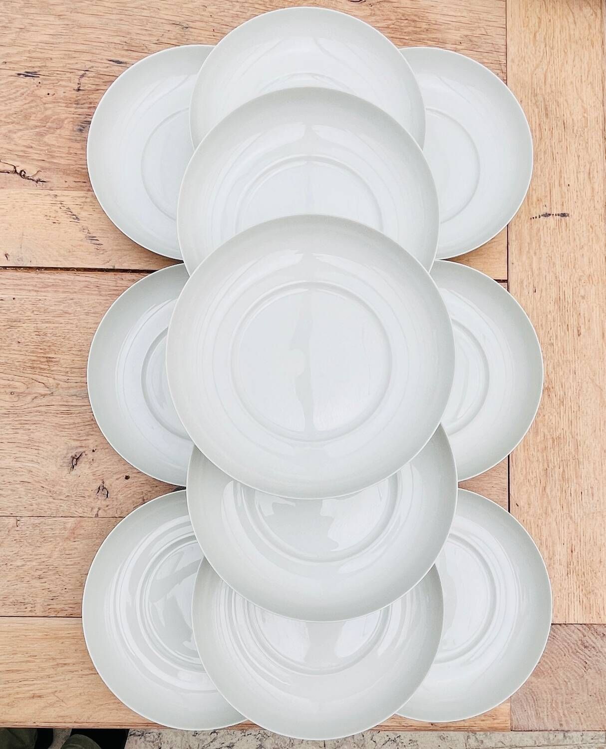 Set Royal Limoges Epsilon Diepe Borden photo vintage