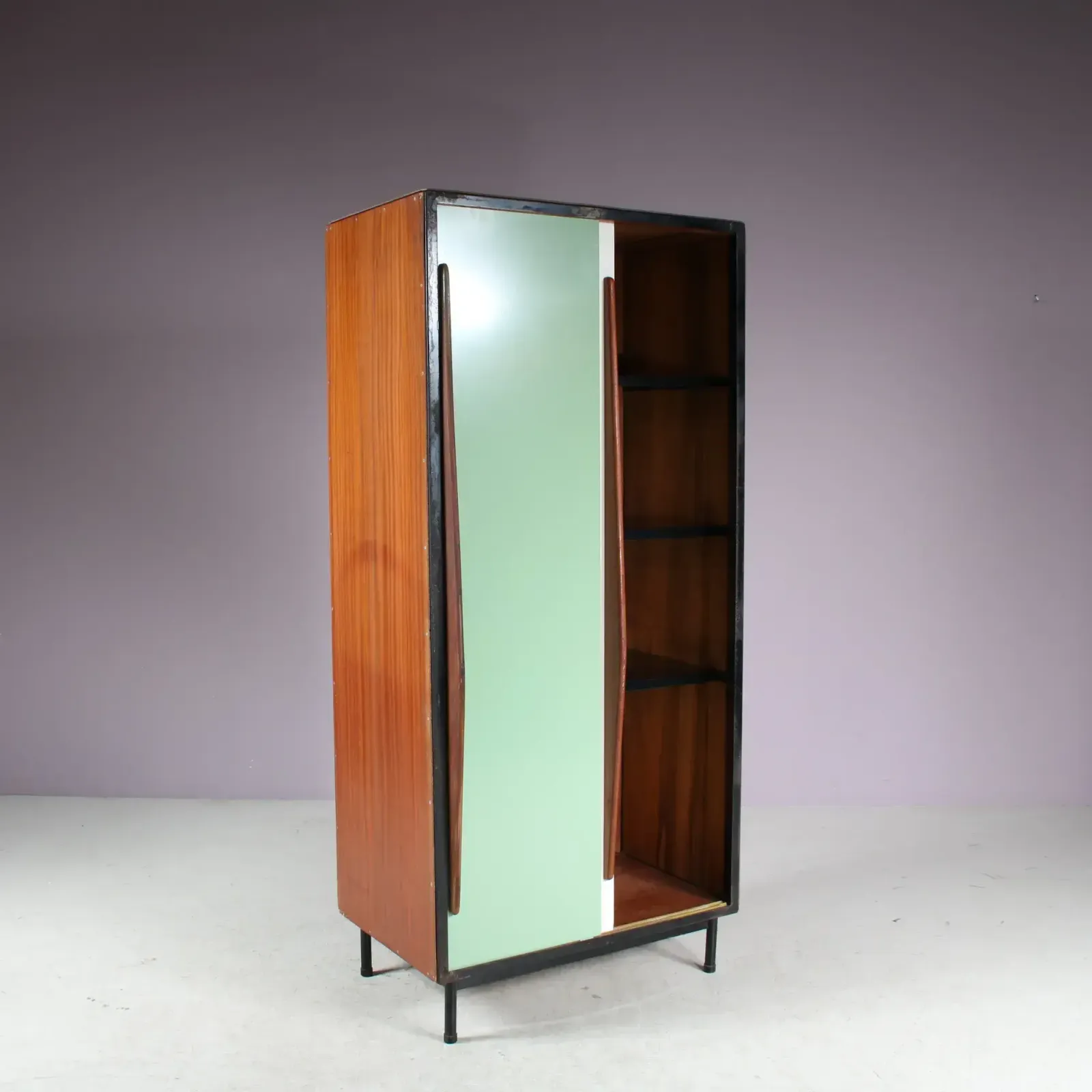 Willy Van Der Meeren Wardrobe For Tubax, Belgium 1952 photo furniture