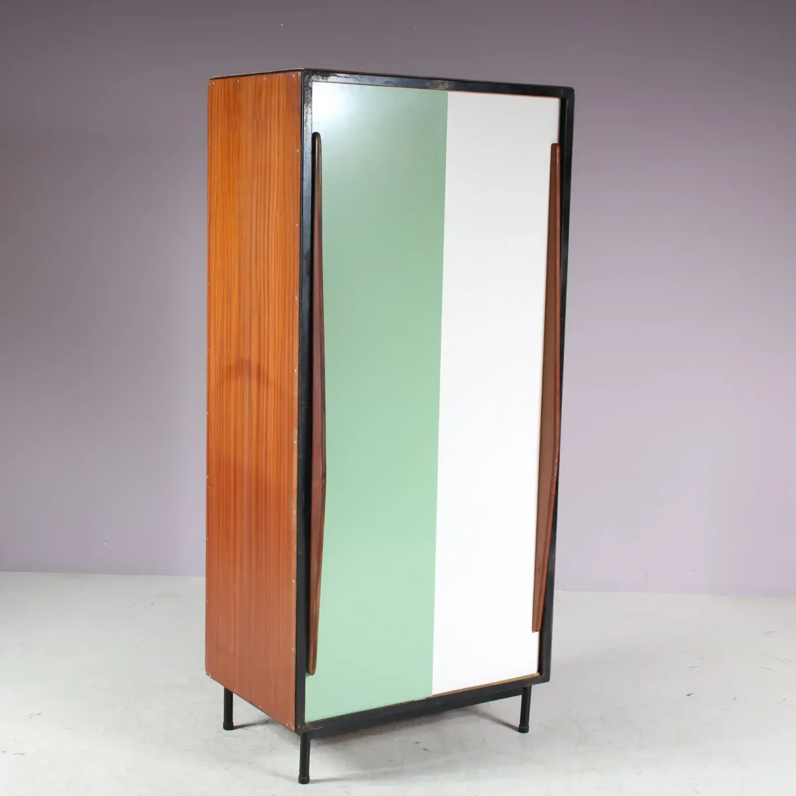 Willy Van Der Meeren Wardrobe For Tubax, Belgium 1952 photo Furniture