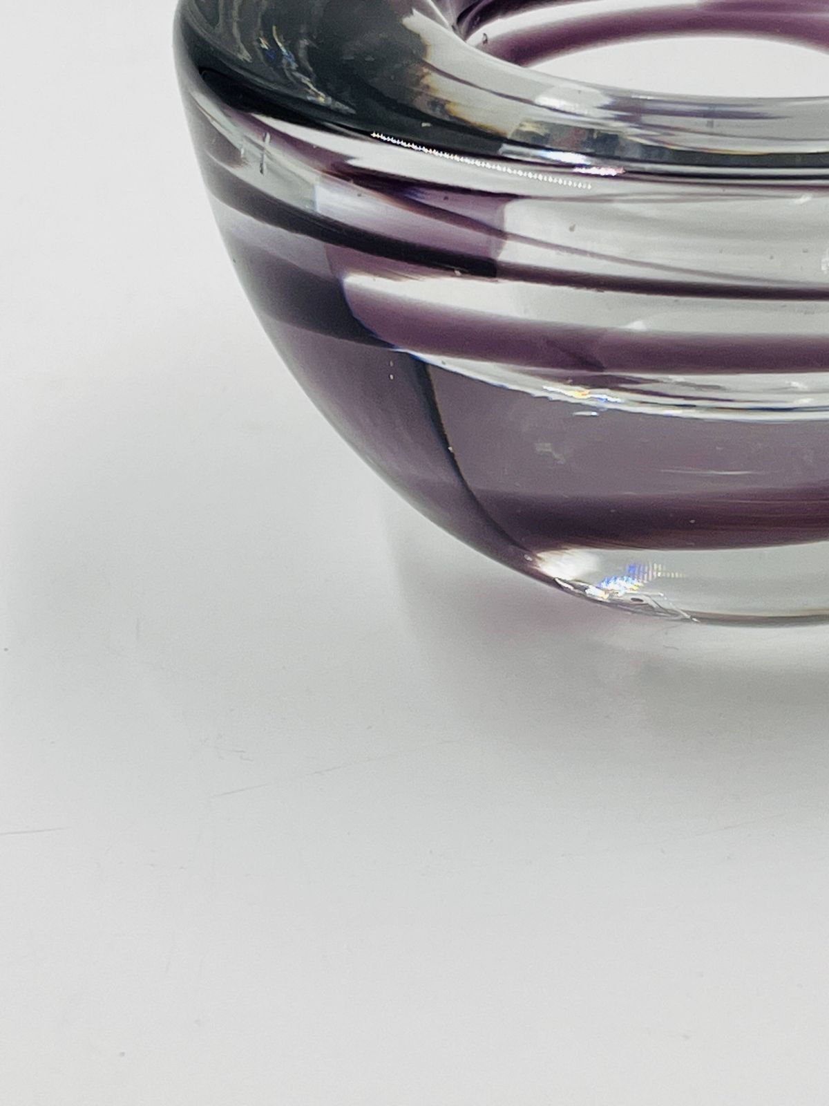 Home Decor Set Of Two Kosta Boda Candlesticks By Anna Ehrner photo