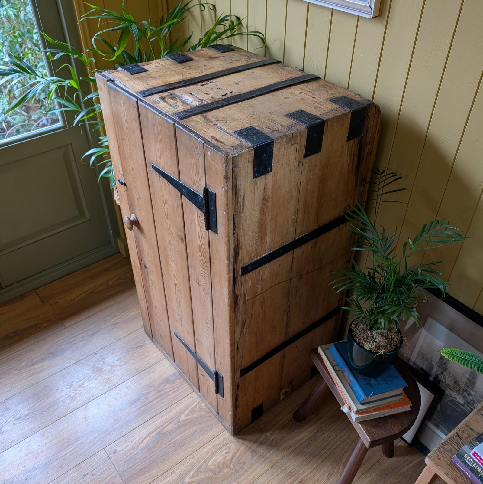 Rustic Victorian Pine Cupboard photo furniture