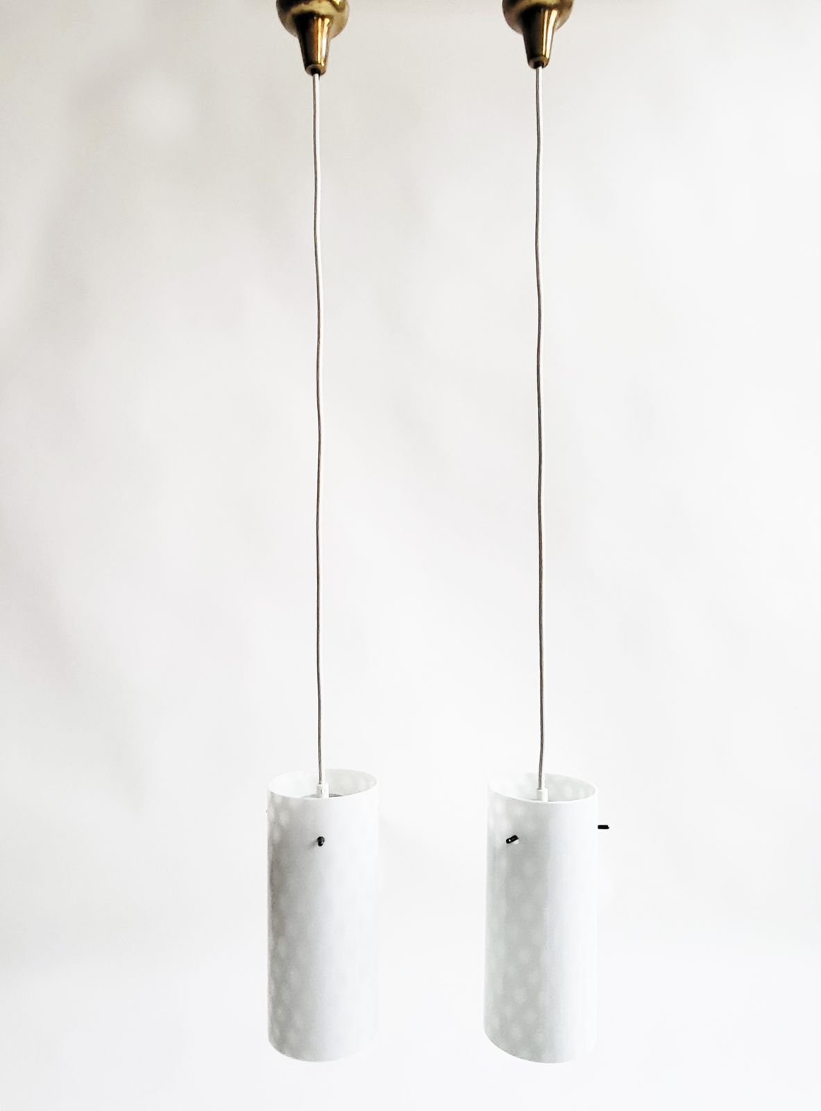 Mid Century Murano Glass Polkadot Pendant Light By Rupert Nikoll, 1950s photo 635.0
