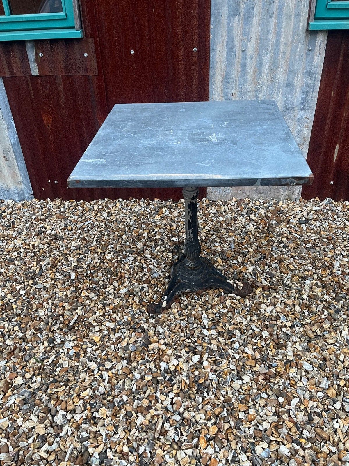 Antique Garden Table French / French Cafe Style Table