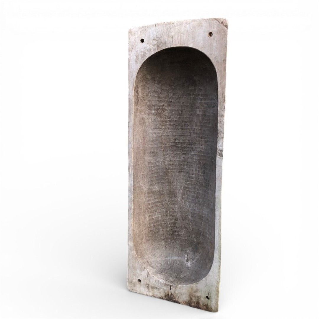 Very Large Antique European Wooden Dough Trough photo 295.0