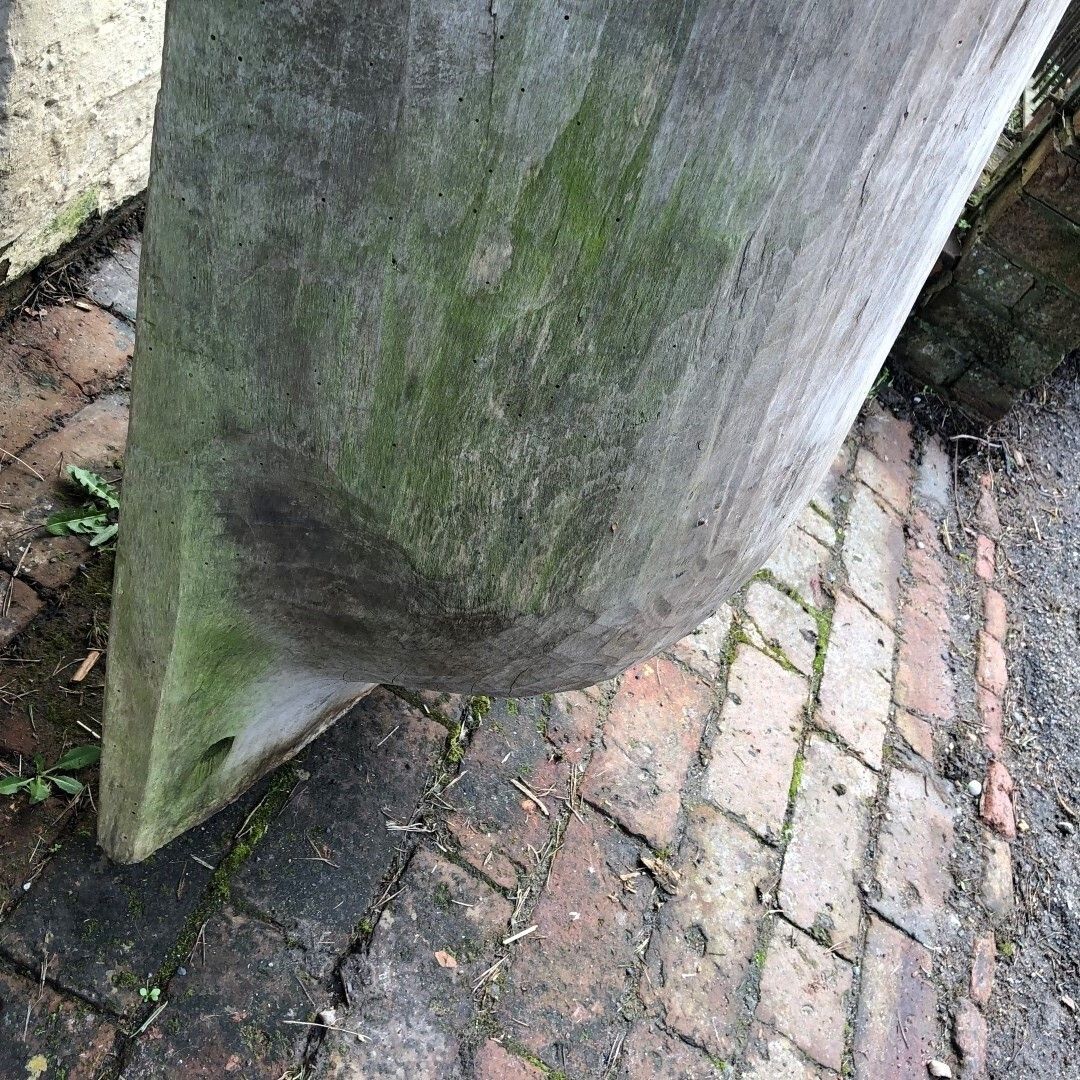 photo vintage Very Large Antique European Wooden Dough Trough