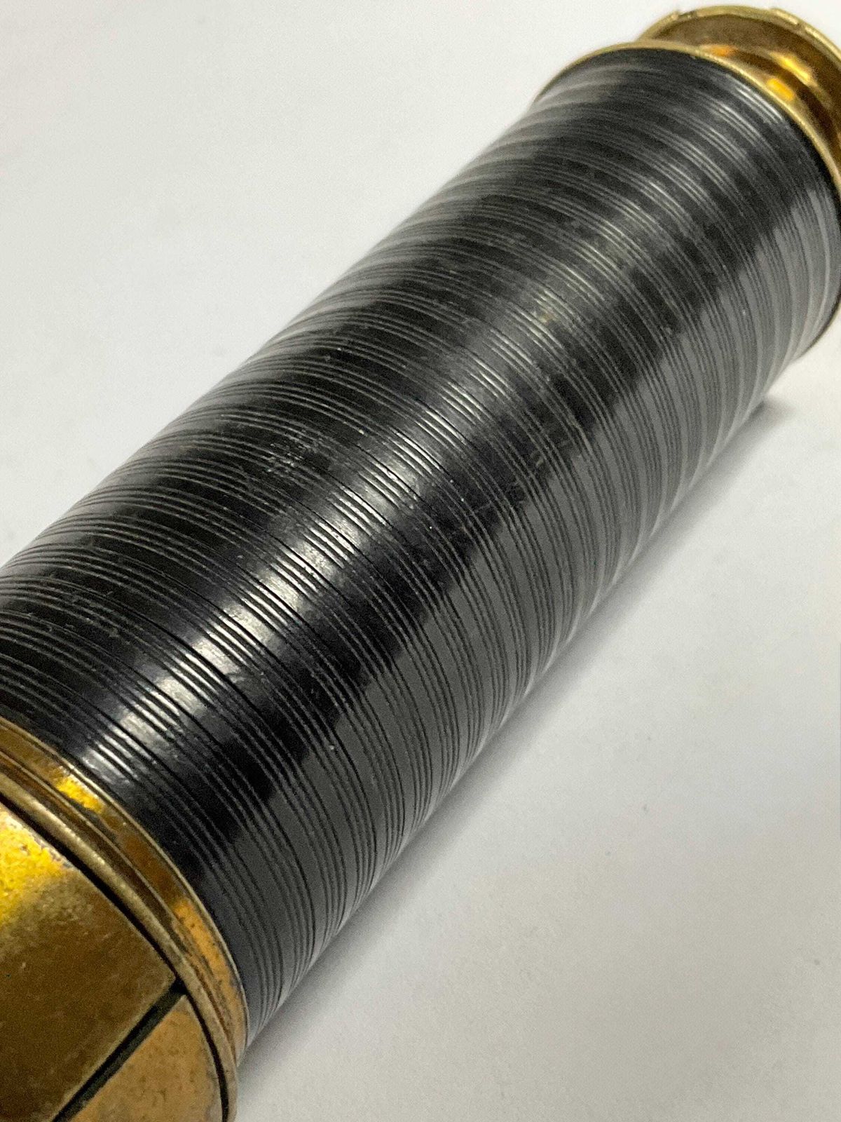 Antique Victorian 6 Draw Pocket Telescope – Small Brass Spyglass – C. 1860 photo Home Decor