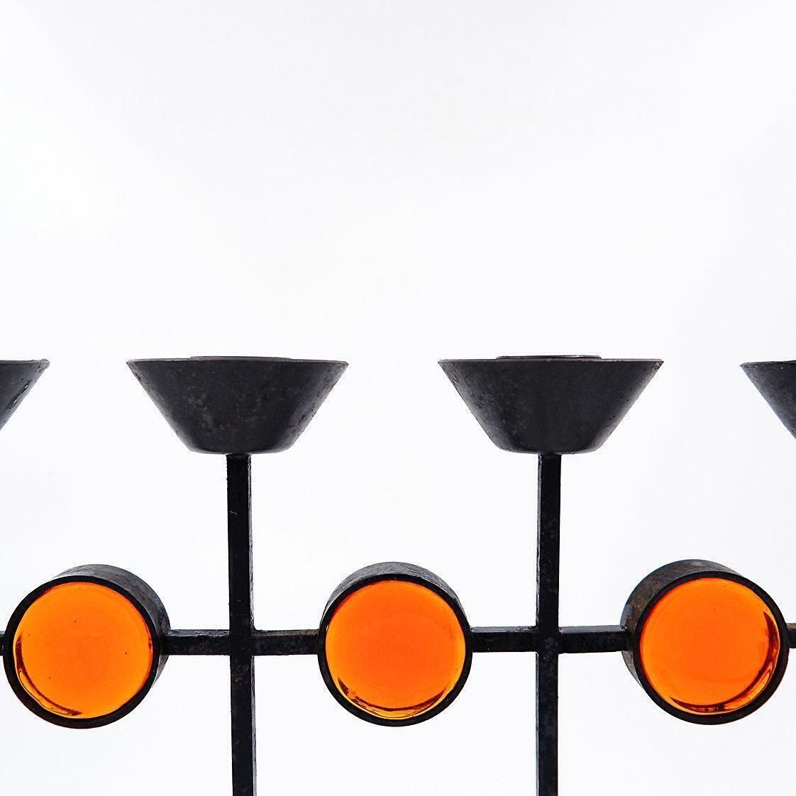 Swedish Candleholder By Erik Hoglund And Hubbard Ander, 1960s photo vinterior