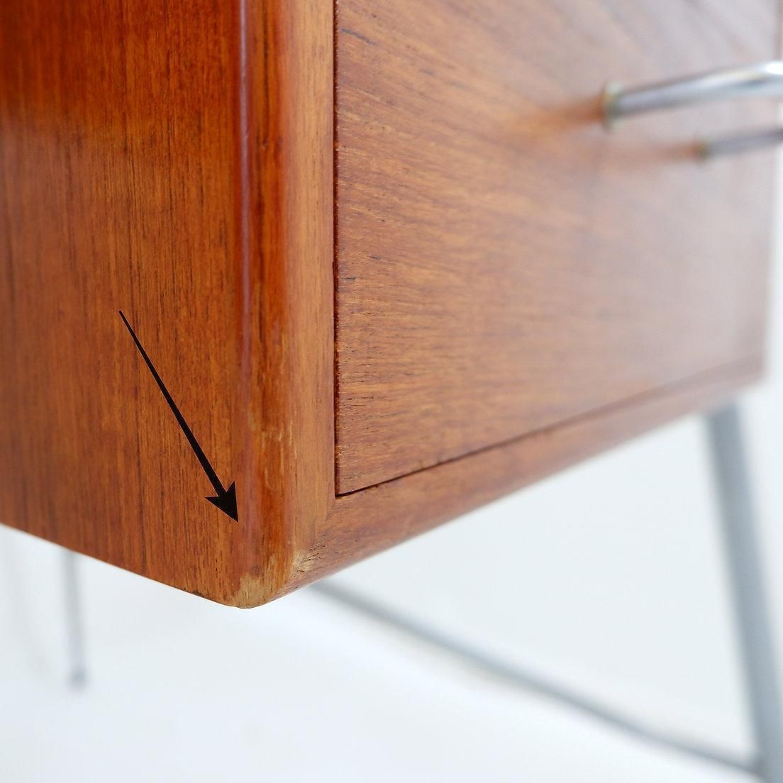 photo vintage Teak Desk Model 202 By Børge Mogensen, Denmark, 1953