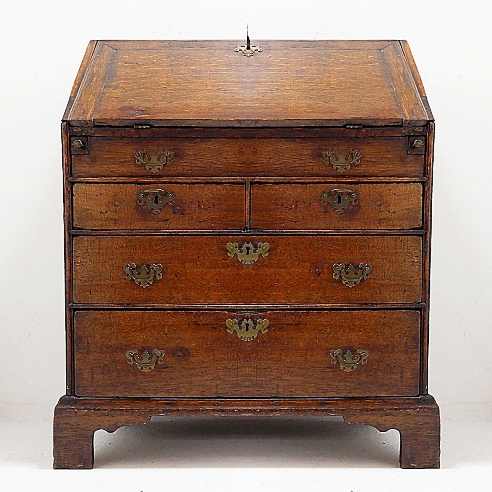 photo furniture 18th Century Antique English Secretary Desk With Rustic Charm