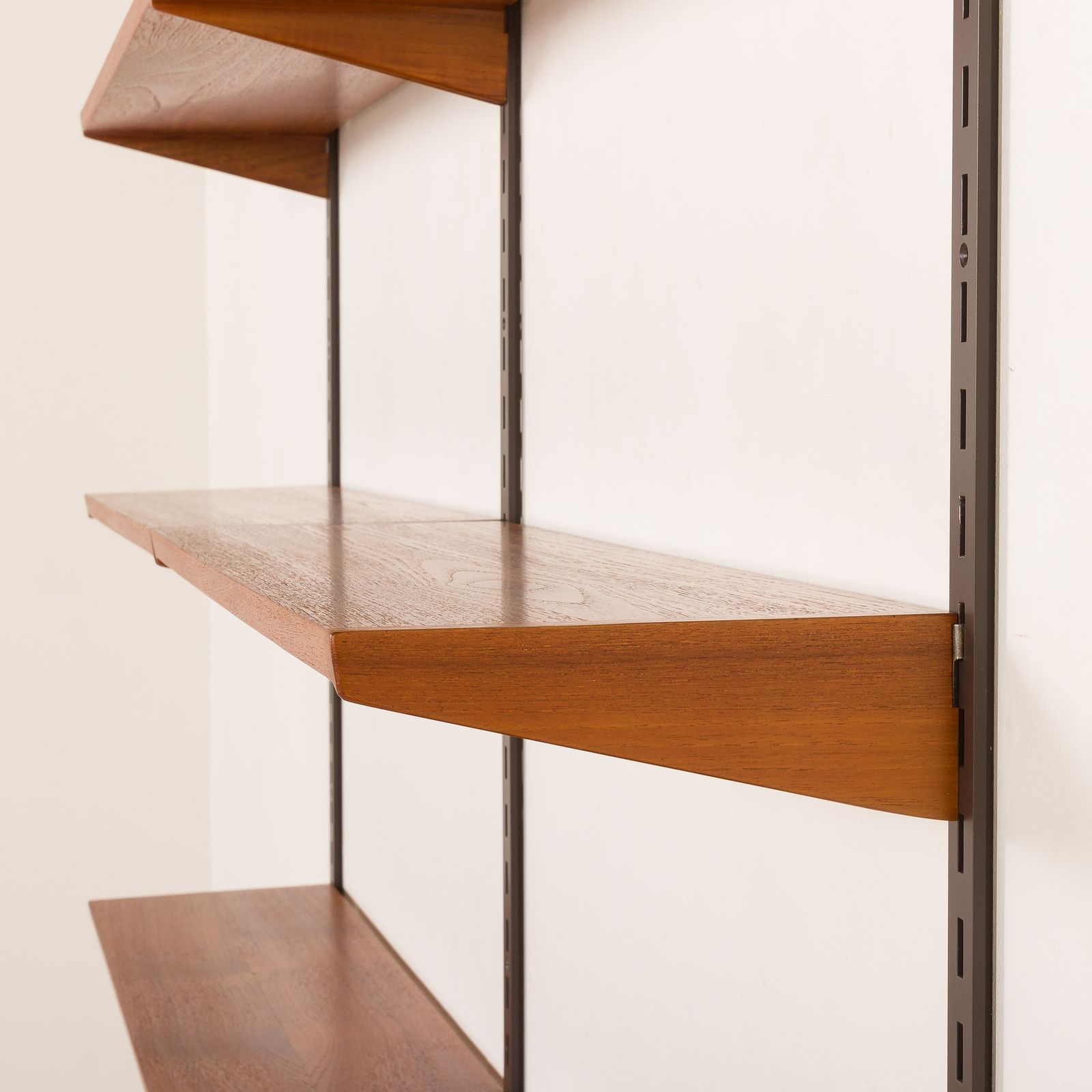 photo furniture Kai Kristiansen Teak Shelving Unit, Fm Møbler, 1960s