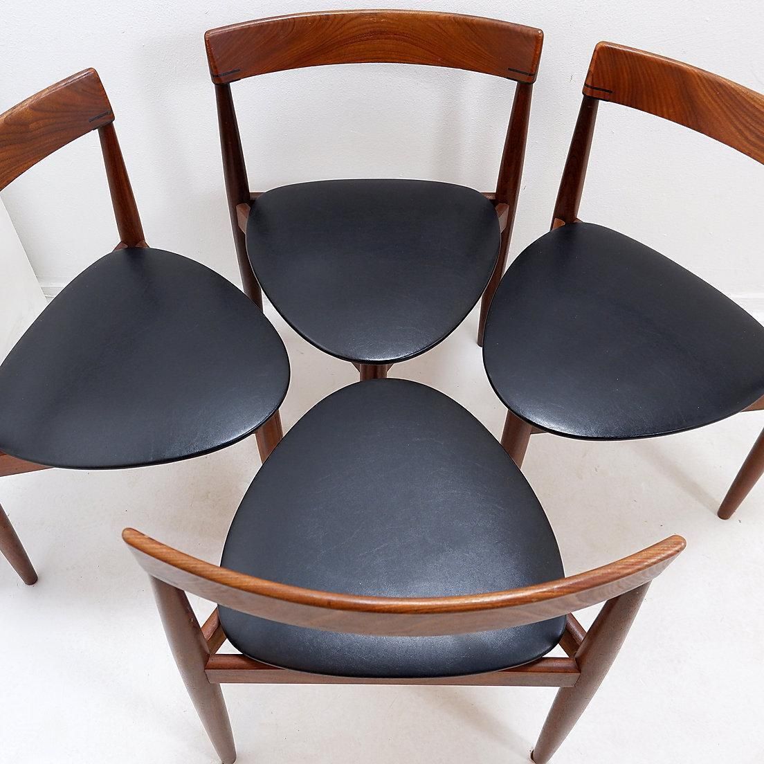 photo furniture Set Of 4 Teak “Roundette” Chairs By Hans Olsen For Frem Røjle, 1950s