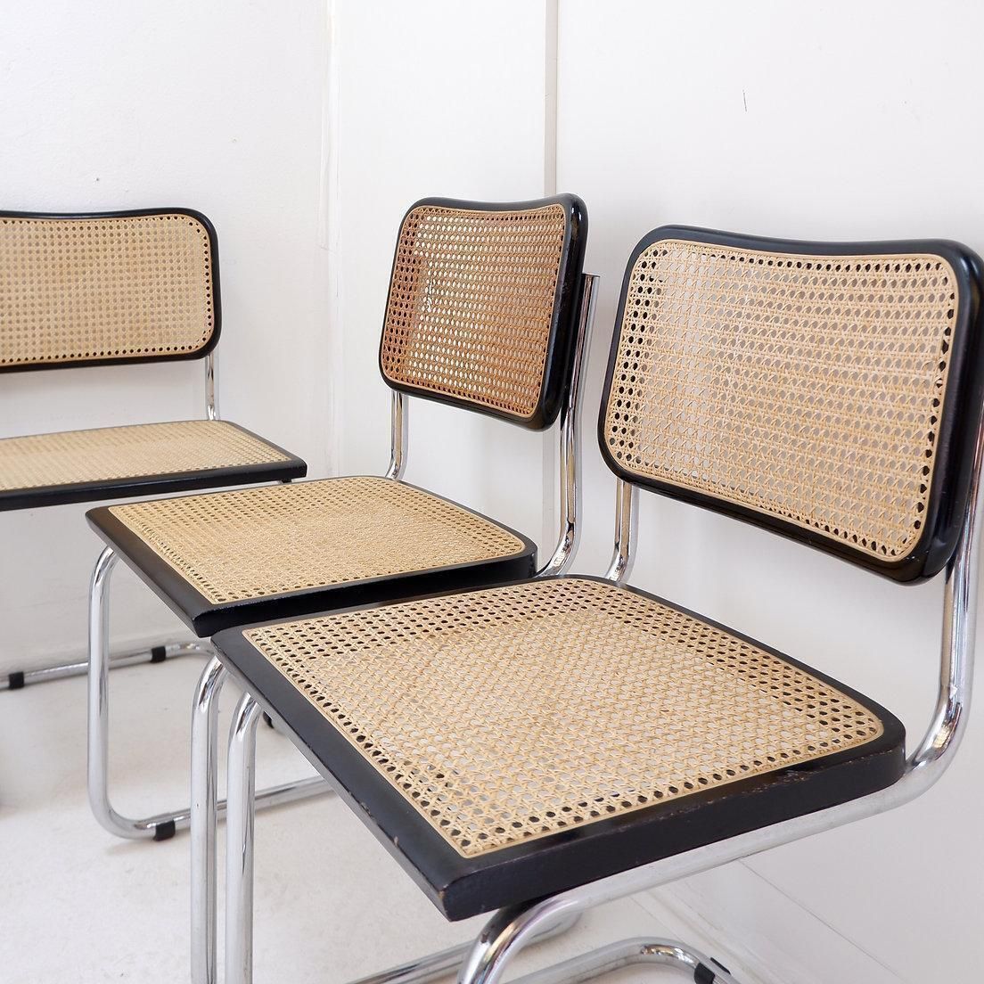Dining Chairs Style B32 By Marcel Breuer, Set Of 5+1   Italy photo 2444.0