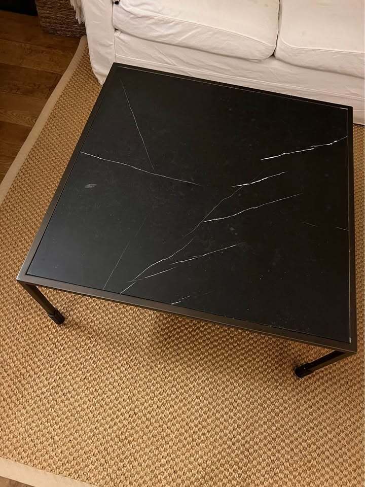Soho Home Portnall Square Marble Coffee Table Rrp £995 photo furniture