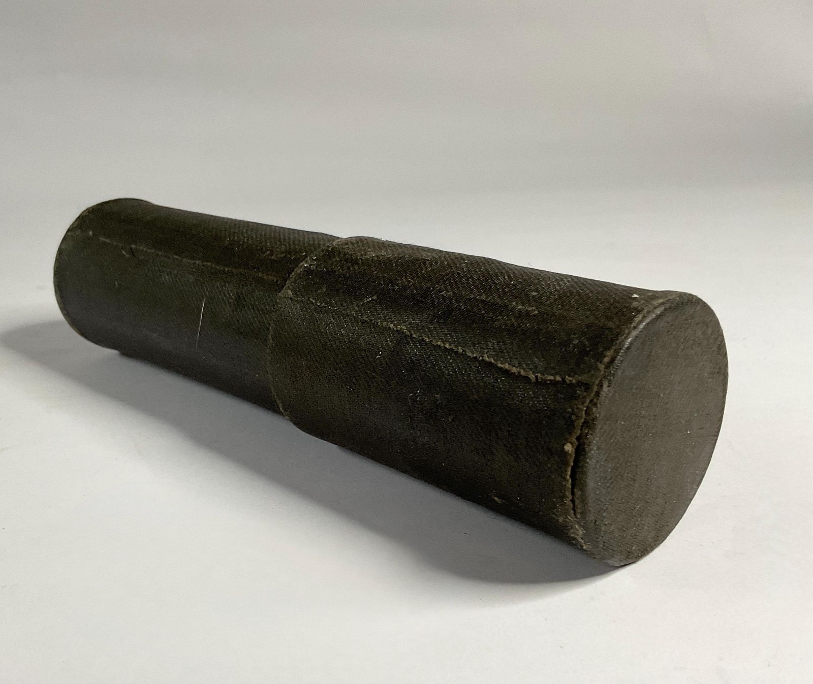 photo furniture Antique Victorian 4 Draw Pocket Telescope – Mahogany & Brass – Original Card Case – C. 1860